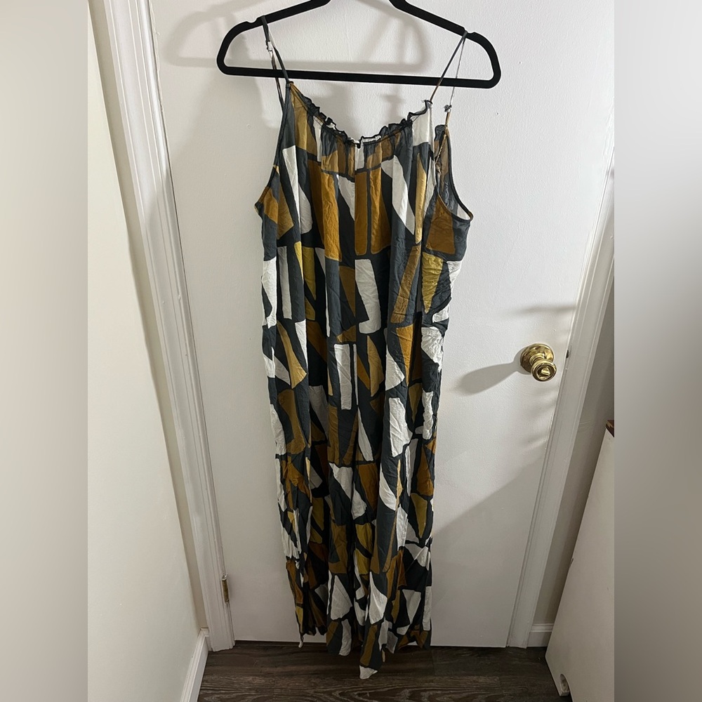 Anthropologie Geometric Jumpsuit - Picture 2 of 11